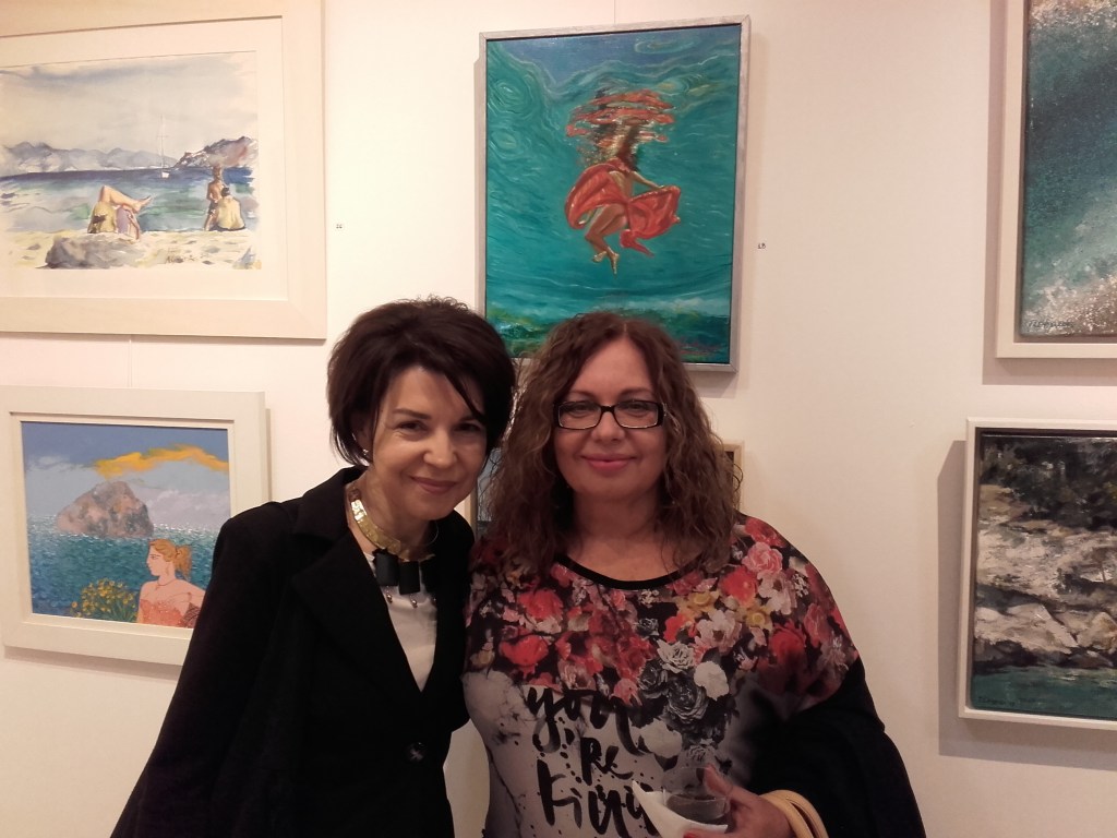 Με τη ζωγράφο Χρύσα Βέργη