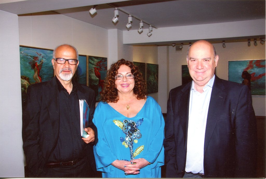 Άγγελος, Δ.Κουβάτσου και Γιώργος Λυμπεράκης της Trident Cars