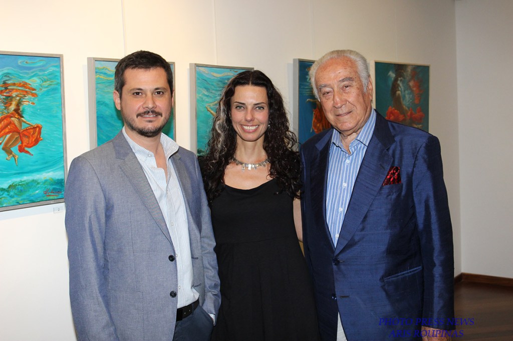 Σ.Ιατρού, Λ.Κουβάτσου και ο σχεδιαστής μόδας Κώστας Μαυρόπουλος