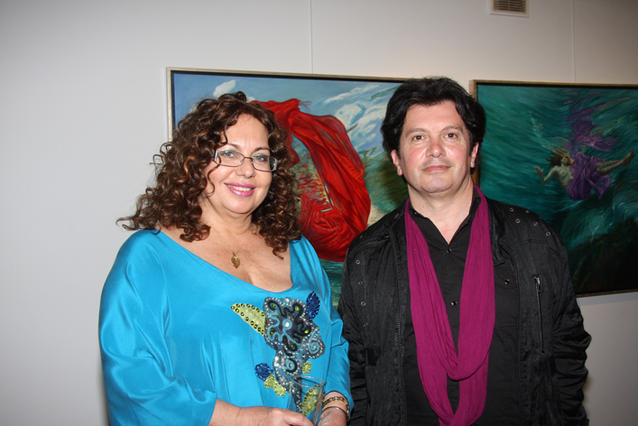 Με τον εικαστικό Κώστα Ευαγγελάτο