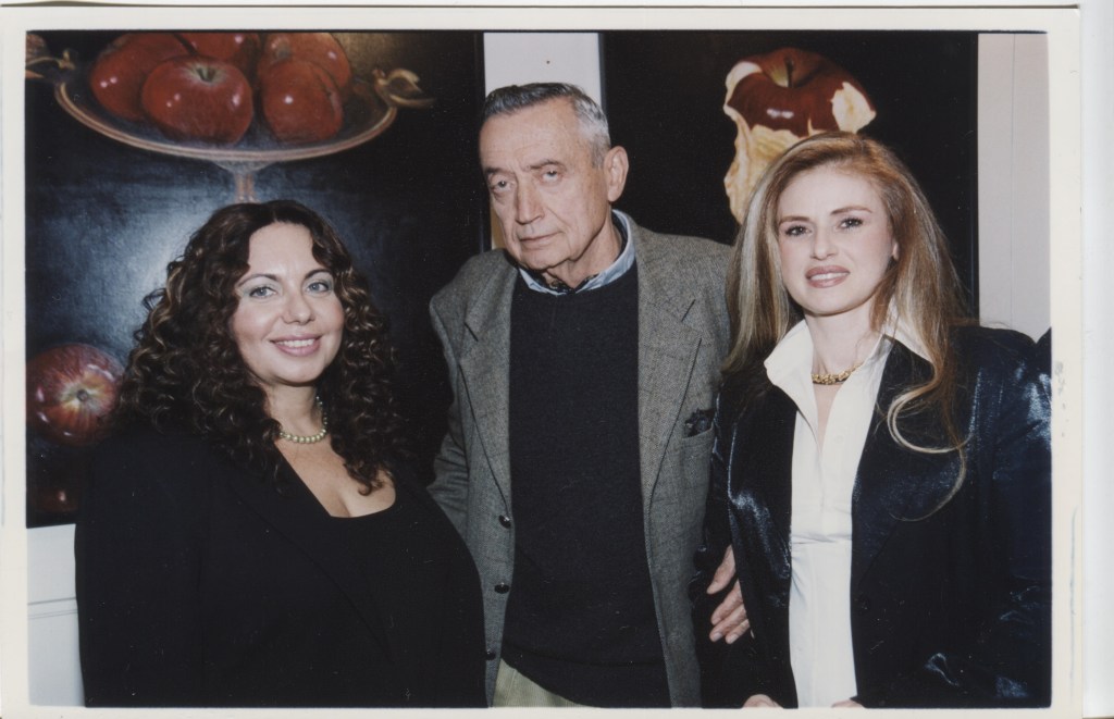 Δ.Κουβάτσου, αείμνηστος Ίωνας Βορρές και η Ιστορικός τέχνης Λύμπερτη Πολύζου