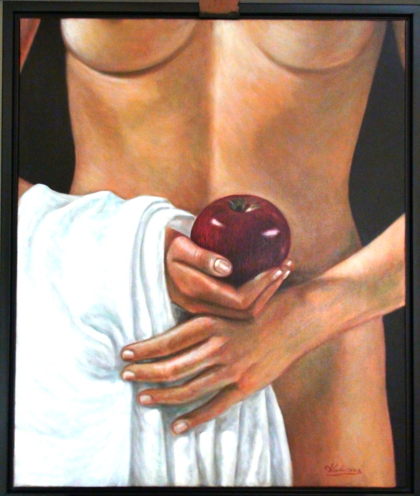 Γυναίκα μήλο σάρκινο 90x75