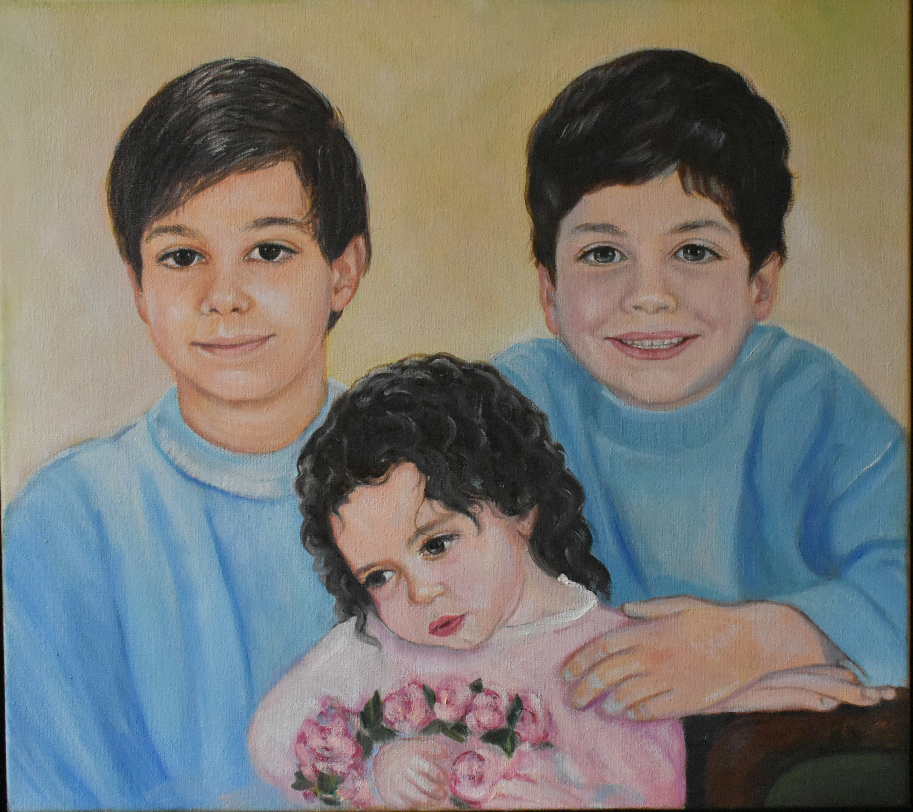 Θοδωρής, Ηρακλής και Αιμίλια_50 * 70